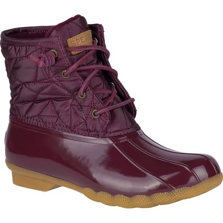 Sperry Top-Sider - Saltwater Shiny Quilted Nylon Boot - Women's