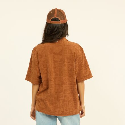 Sisstr Revolution - Swell Trip Terry Short-Sleeve Knit Top - Women's