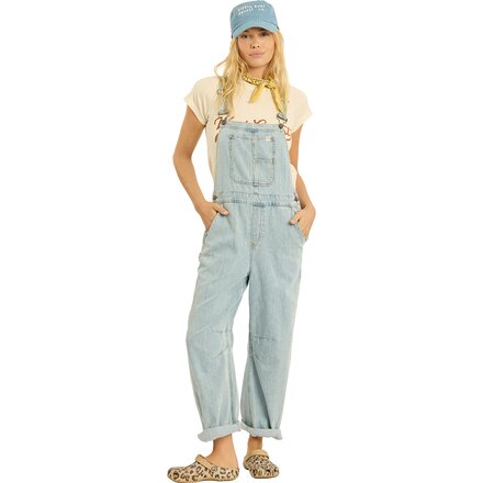 Billie Barrel Denim Overall - Women's