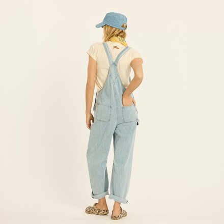 Sisstr Revolution - Billie Barrel Denim Overall - Women's