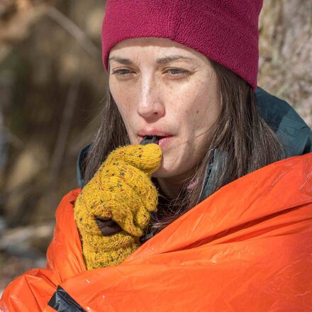 S.O.L Survive Outdoors Longer - Emergency XL Bivvy + Rescue Whistle