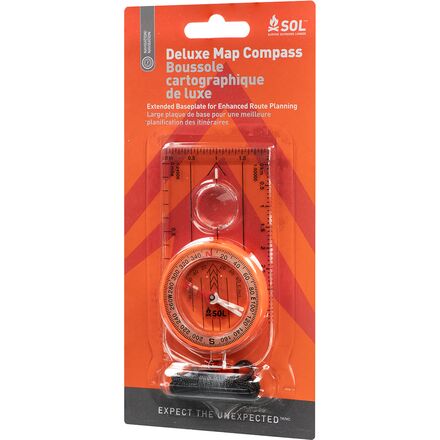 S.O.L Survive Outdoors Longer - Map Compass