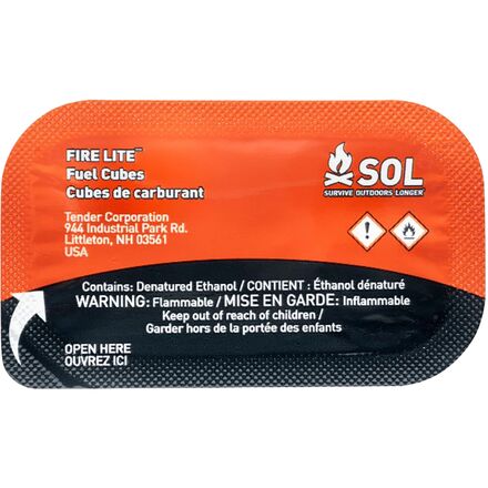 Fire Lite Fuel Cubes in Box