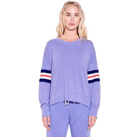 Sundry - 3 Color Stripe Sweatshirt - Women's
