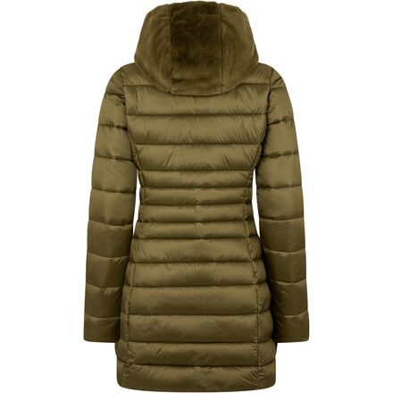 Save The Duck - Maylin Long Faux Fur Hood Puffer Jacket - Women's