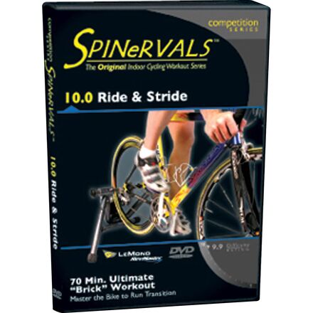10.0 Ride & Stride Dvd Cycling Workout