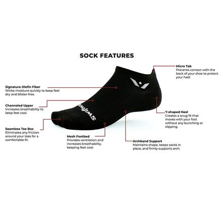 Swiftwick - Aspire Zero Tab Sock