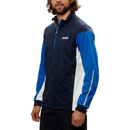 Swix - Cross Jacket - Men's - Dark Navy/Olympian Blue