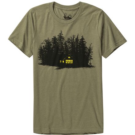 Slow Loris - Watchers In The Woods Short-Sleeve T-Shirt - Men's - Heather Olive