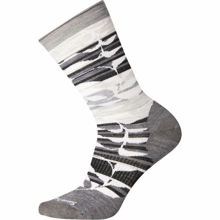 Smartwool - Non-Binding Pressure Free Palm Crew Sock - Women's - Medium Gray