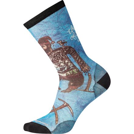 Smartwool - Curated Game Of Ghosts Crew Sock - Men's