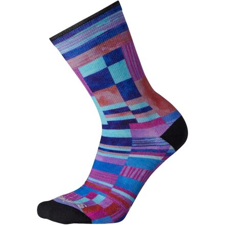 Smartwool - Curated Patchwork Print Crew Sock - Women's