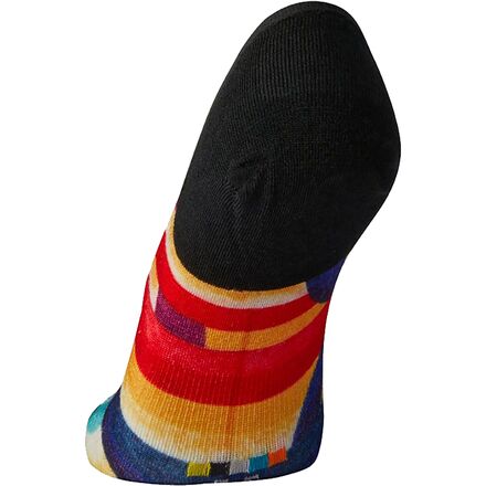Smartwool - Curated Retro Stripes No Show Sock - Women's