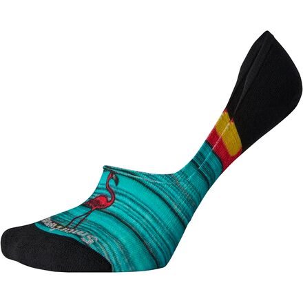 Smartwool - Curated Surfing Flamingo No Show Sock - Women's