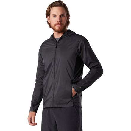 Smartwool - Merino Sport Ultra Light Hooded Jacket - Men's - Black