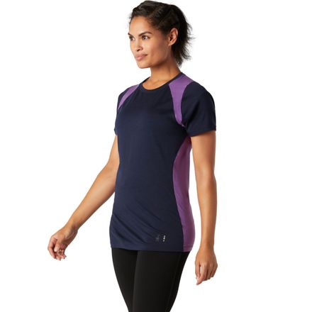 Smartwool - Merino 150 Baselayer Colorblock Short-Sleeve Top - Women's