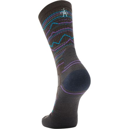 Smartwool - Performance Hike Light Cushion Mountain Range Pattern Crew