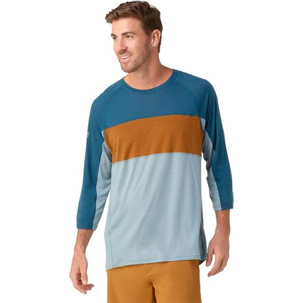 Merino Sport 120 Mountain Biking 3/4 Sleeve T-Shirt - Men's