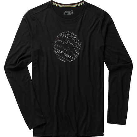 T-shirt à manches courtes Merino pour homme col. Bleu