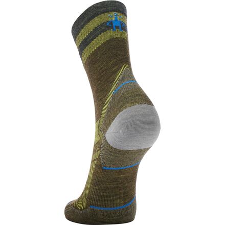 Smartwool - Run Zero Cushion Mid Crew Pattern Sock