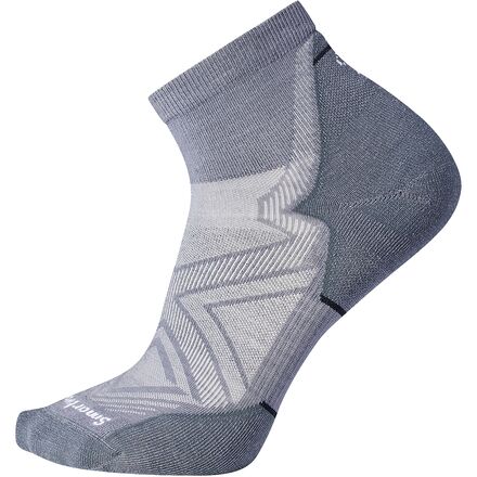 Smartwool - Run Targeted Cushion Ankle Sock - Graphite