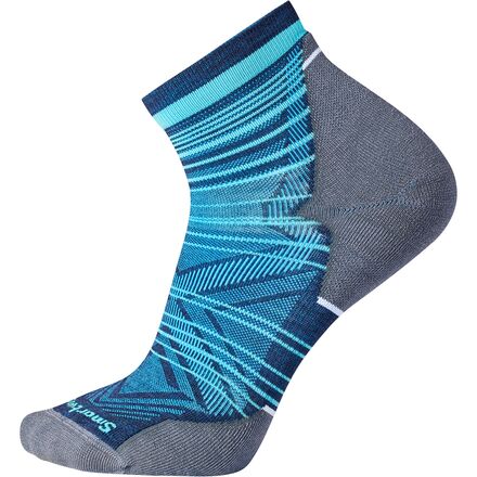 Smartwool - Run Targeted Cushion Pattern Ankle Sock