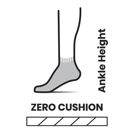 Smartwool - Cycle Zero Cushion Ankle Sock