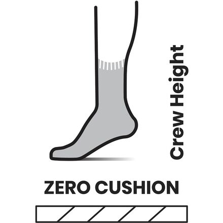 Smartwool - Cycle Zero Cushion Print Crew Sock