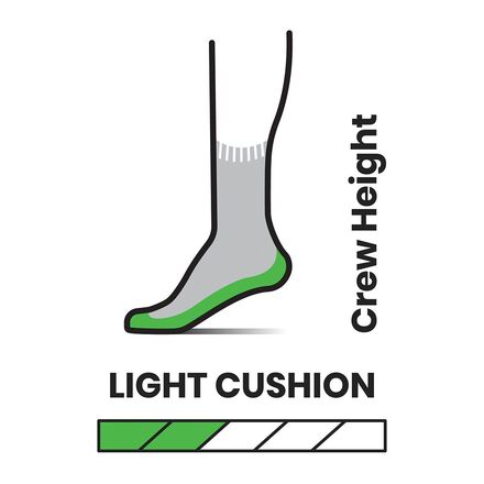 Smartwool - Hike Light Cushion Crew Sock - Kids'