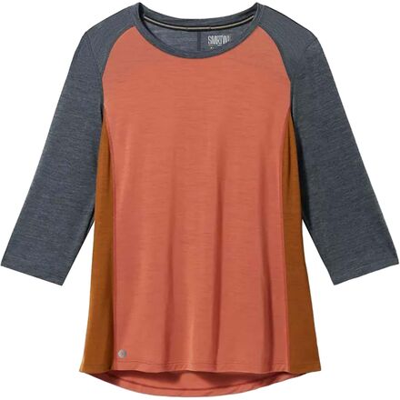 Merino Sport 120 Mountain Bike 3/4 Sleeve T-Shirt - Women's