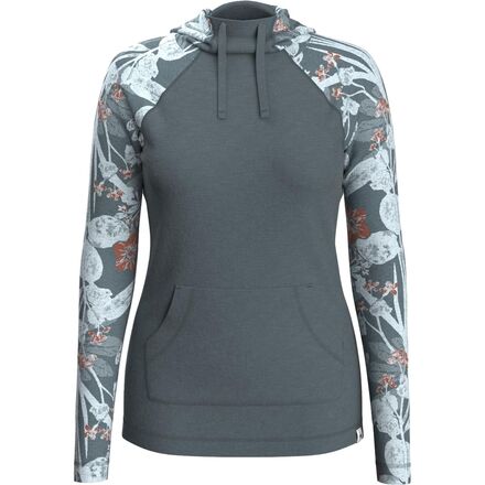Thermal Merino Drape Neck Hoodie - Women's