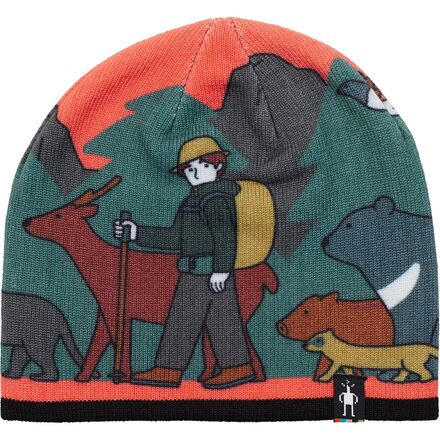 Smartwool - Manual For All Printed Beanie - Kids' - Multi Color