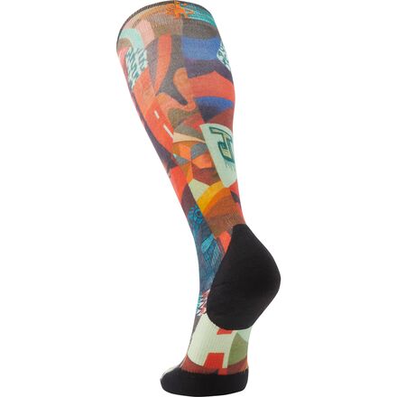 Smartwool - Ski Targeted Cushion Mosaic Snowball Print OTC Sock