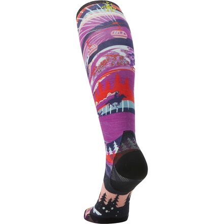 Smartwool - Ski Zero Cushion Skication Print OTC Sock - Women's
