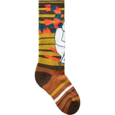 Wintersport Full Cushion Yeti Pattern OTC Sock - Kids'