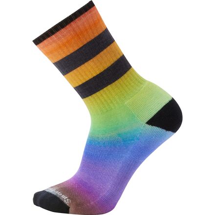 Smartwool - Athletic Pride Rainbow Print Crew Sock