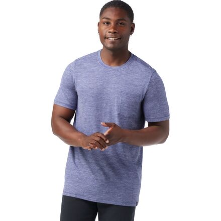 Merino Hemp Blend Pocket T-Shirt - Men's