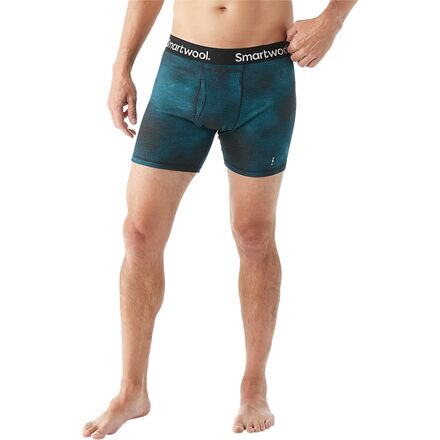 Merino Print Boxer Brief - Men's