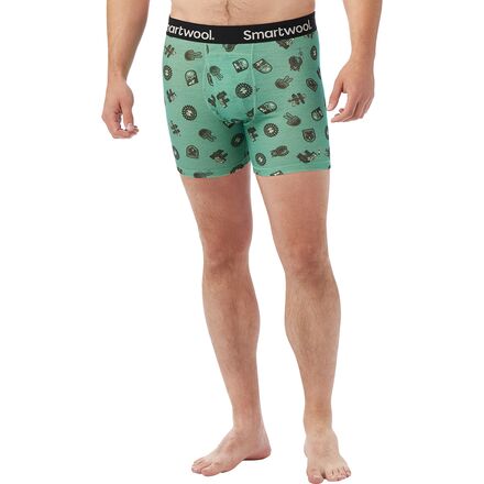 Merino Print Boxer Brief - Men's