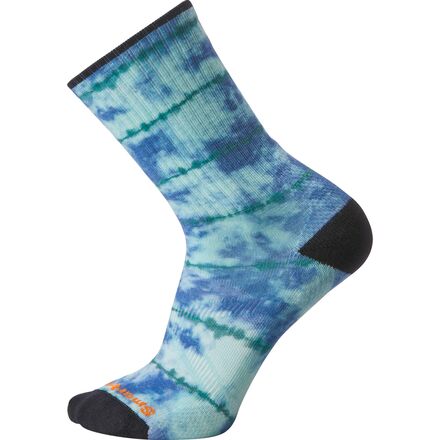 Smartwool - Athletic Tie Dye Print Crew Socks - Alpine Blue