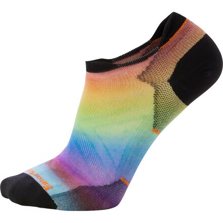 Smartwool - Run Zero Cushion Pride Rainbow Print Low Ankle Socks