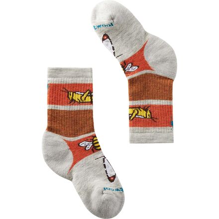 Smartwool - Hike Full Cushion Garden Bugs Pattern Crew Sock - Kids'