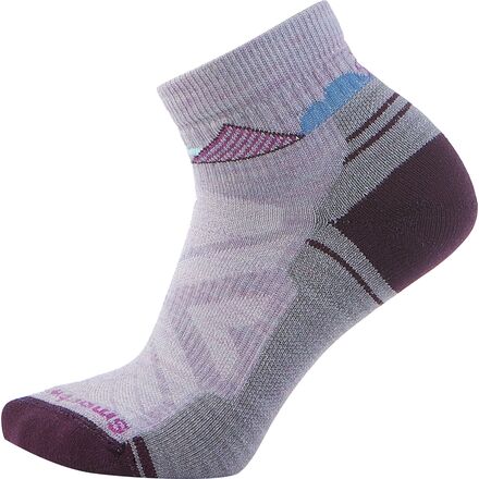 Hike Light Cushion Clear Canyon Pattern Ankle Sock - Women's