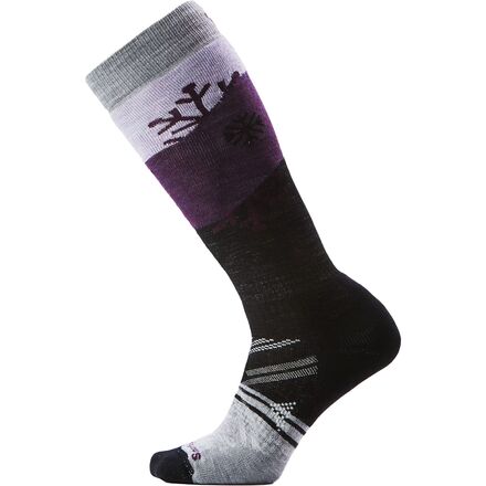 Ski Full Cushion Snowpocalypse Pattern OTC Sock - Women's