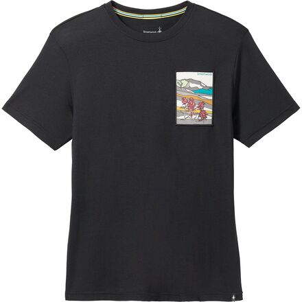 Smartwool - Mountain Patch Graphic T-Shirt - Black