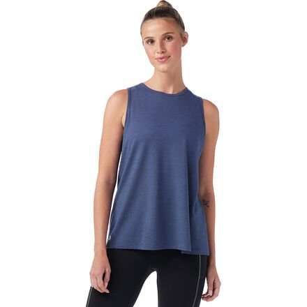 Active Mesh High Neck Tank Top - Women's