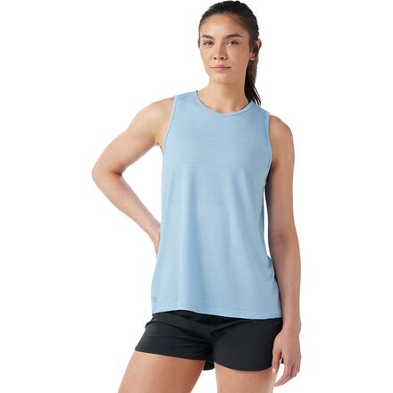 Active Mesh High Neck Tank Top - Women's