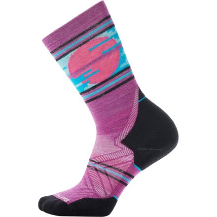 Trail Run Targeted Cushion Sunset Trail Crew Sock - Women's