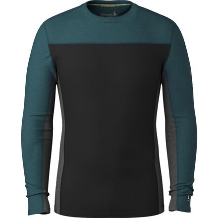 Classic Thermal Merino Colorblock Crew Base Layer - Men's