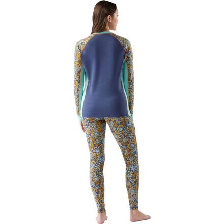 Smartwool - Classic Thermal Merino Colorblock Baselayer Crew - Women's